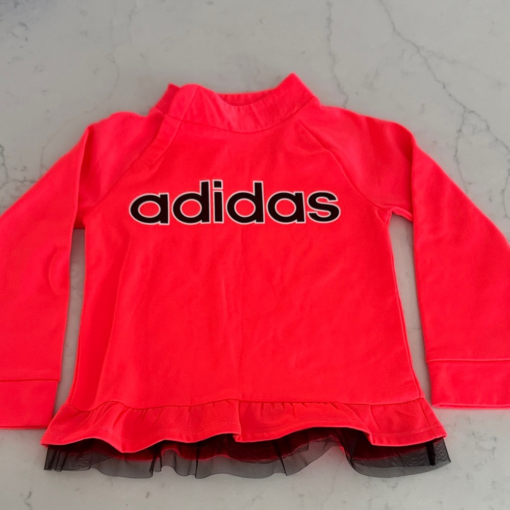 adidas Kids athletic - Bright Pink/magenta with Black Accents